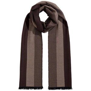 Winter Warm Scarf Soft Long Brown